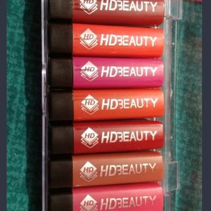 (HUDA BEAUTY LIPSTICK Set Of 10 )