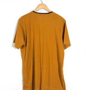 Mustard Yellow Casual T-Shirt (Men’s)