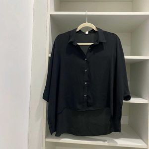 Women's Black Hift Blouse