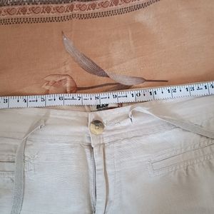 BEIGE LINEN Trouser Smart And Classy