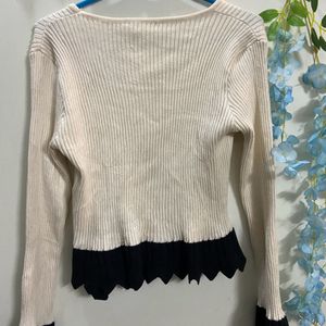 Ruffled Sweater