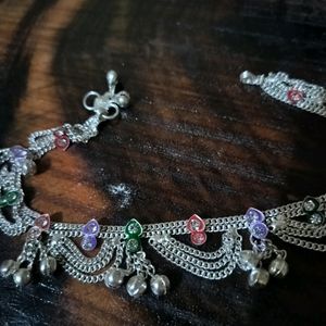 Ankle Bracelet (Payal)Silver Plated