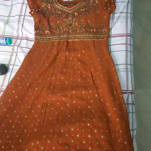 Anarkali Kurti Set