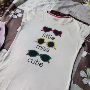 White Shirt-little Miss Cutiee