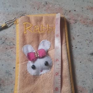 Cute Rabbit Mobile Pouch