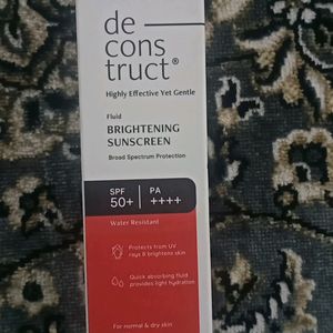 Deconstrut Brightness Sunscreen