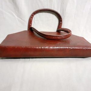 Brown Leather Clutches Women's Purse Girl's Wallet