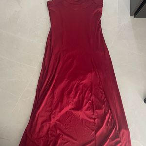 Maroon Party gown