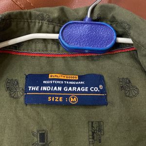 Olive Green Shirt from The Indian Garage Co.