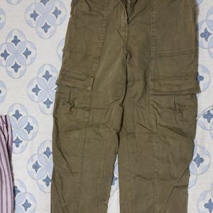 Army Green Cargo Pant