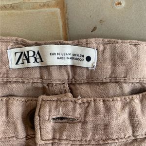 ZARA Linen Skirt