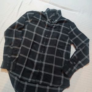 Black Check Shirt