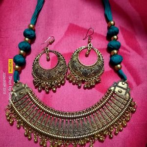 Oxidised Jewellery Set