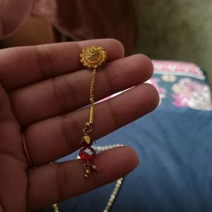 Stylish Mangalsutra With Earings