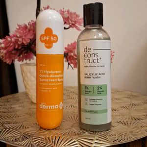 The Derma Co Sunscreen Spray B1G1