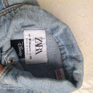 Zara Minnie Denim Jacket