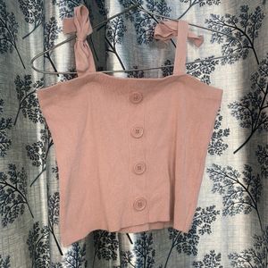 Tie Shoulder Top