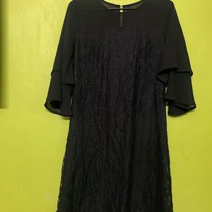 Black Lace Dress For Ladies