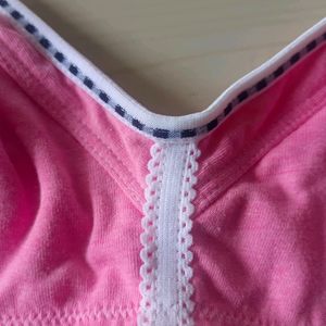 Branded Bras With Transparent Straps