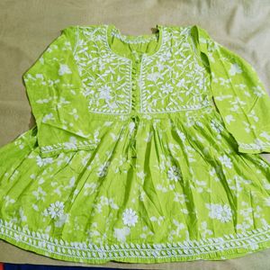 cotton short kurti for women