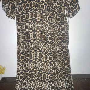 tiger print dress👗🤎