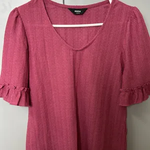 Rose Pink Top with frill Sleeves