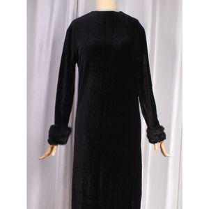 Korean Velvet Dress