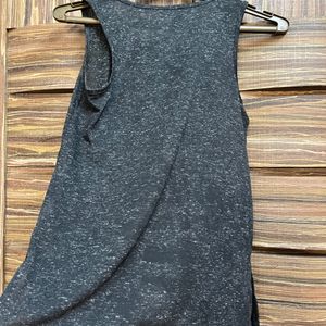 Grey Sleeveless Top