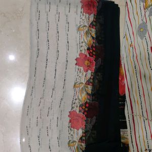 Black And White Kurta