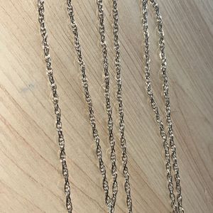 Silver chain for jewellery making