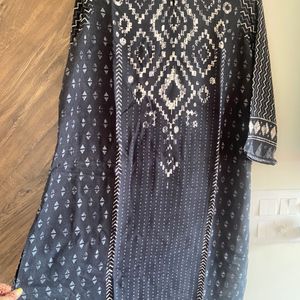 Black Kurta