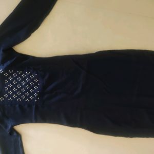 Dark Blue Kurti