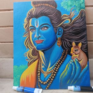 Shree Ram Canvas Painting