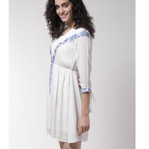 MADAME Embroidered Dress