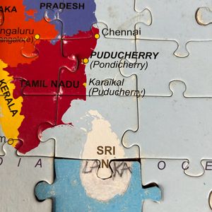 India Map Floor puzzles