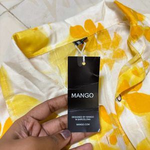 Mango Yellow Shirt For Sale🌟