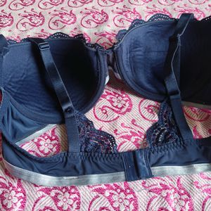 Variance Navy Blue Bra