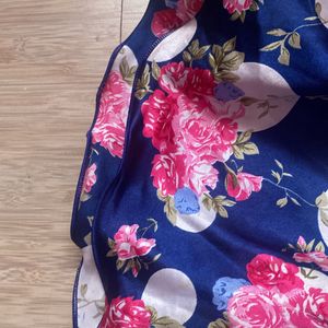 Skirt Flower Print