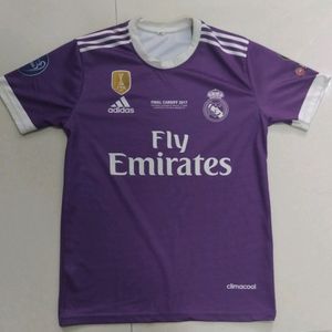 REAL MADRID JERSEY 2017-18 AWAY KIT HALF HAND