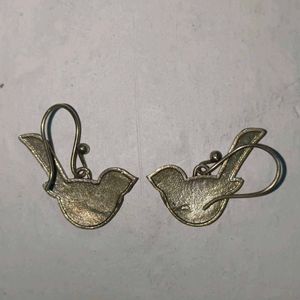 Small Bird Shaped Earings