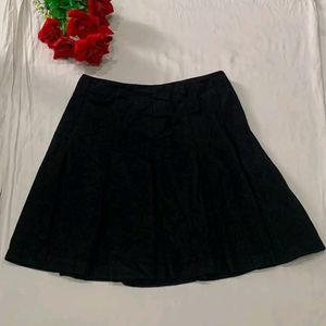 Korean Pleated Skater Skirt