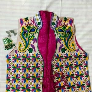 Madhubani Coati (Type Of Blouse)