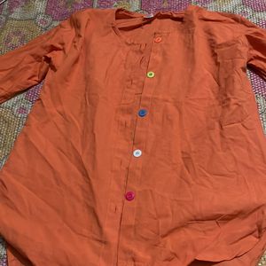 Orange Shirt For Women