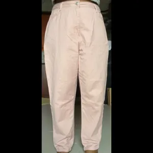 High Rise Peach/Light Pink baggy Jeans