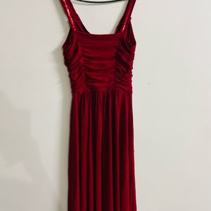 Red Sexy Vintage Prom Dress