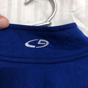 Champion Blue Long Sleeve T Shirt