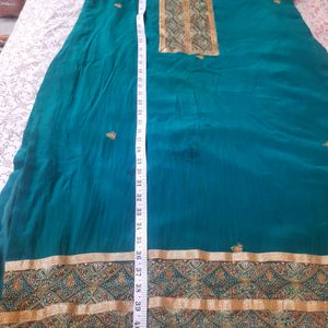 3 pics kurta with pajama dupatta