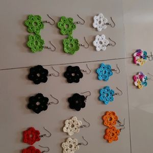 Crochet earrings For Beautiful Girls