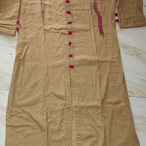 Cotton Straight Cut Kurti