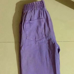 Lavender Denim Jeans